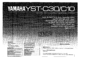 Yamaha YSTC-30 - Owners Manual 